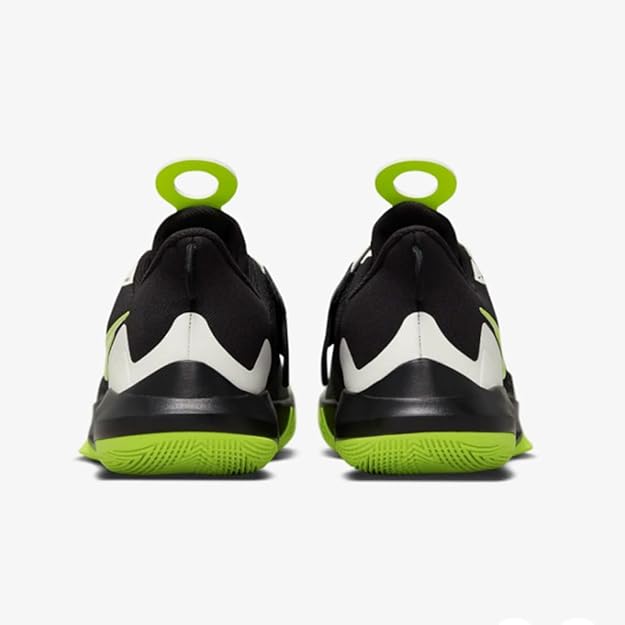Nike Precision 6 FlyEase Basketball Shoes BLACK/SAIL/VOLT SZ 11.5