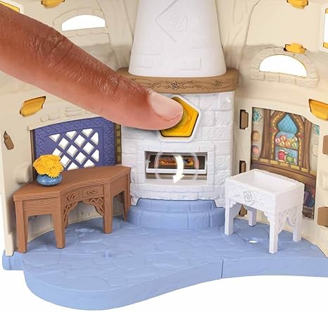 Wish Mini Doll & Dollhouse Playset, Asha of Rosas Cottage with Micro Doll, Star Figure & 15+ Furniture & Accessories, Travel Toys